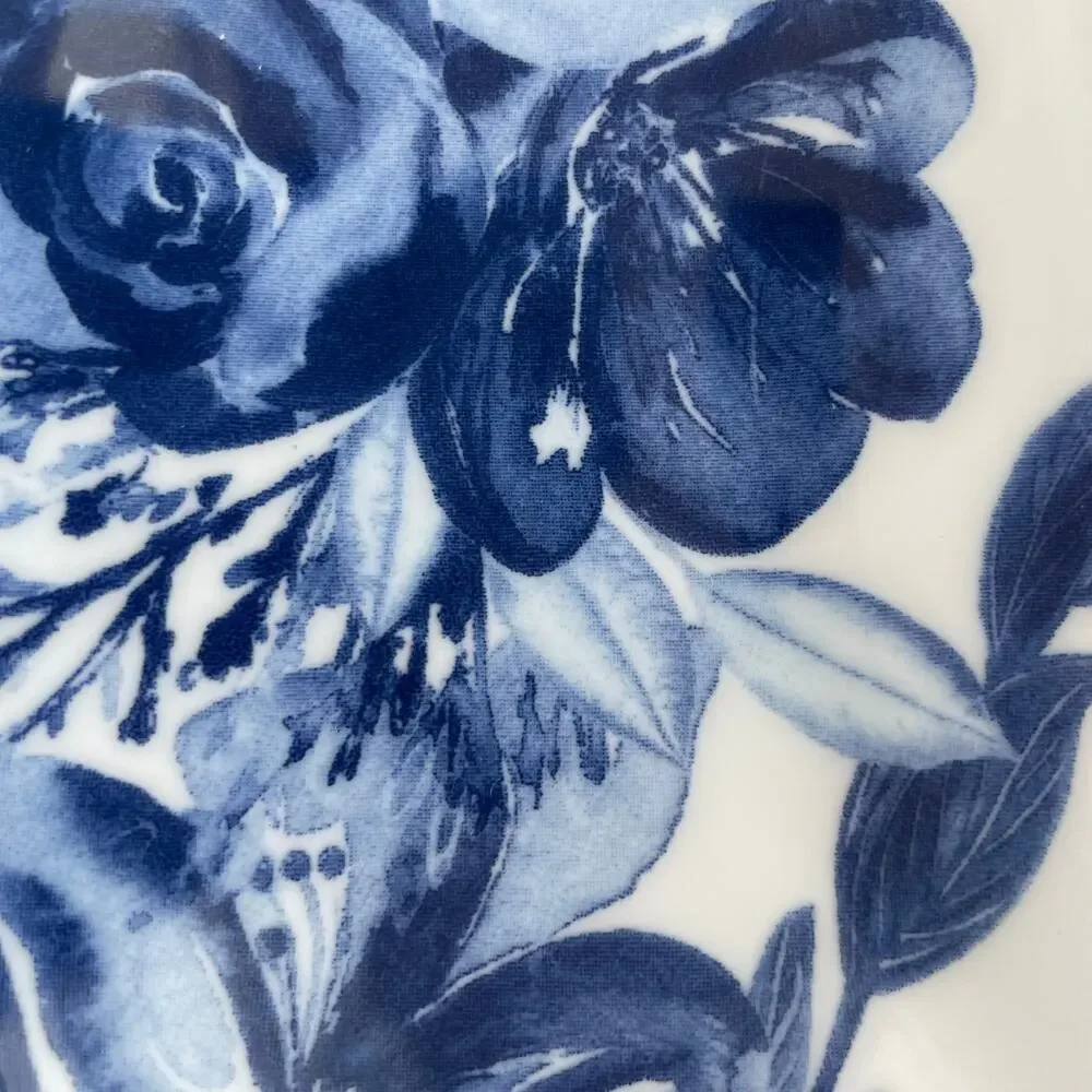 MIKASA Darcy Blue & White Floral Bone China 9